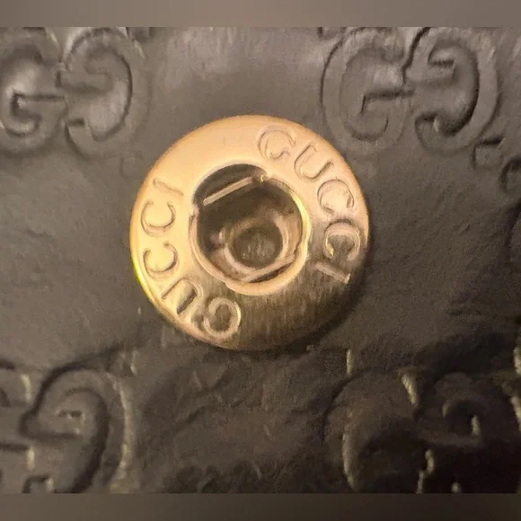 Gucci Microguccissima Continental Wallet Black Leather With COA - Picture 10 of 15